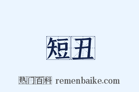 短丑是什么意思的图片